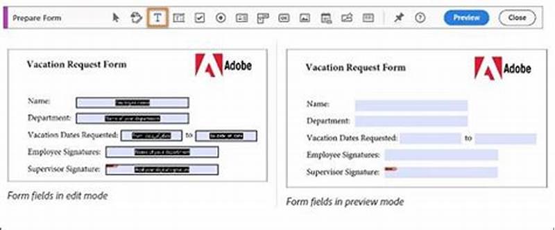 Create A Fillable Form In Acrobat