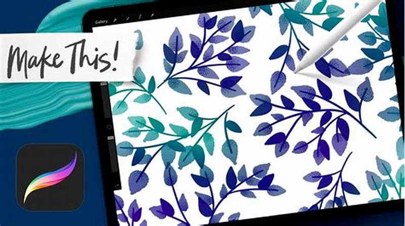 Create A Pattern Brush In Procreate