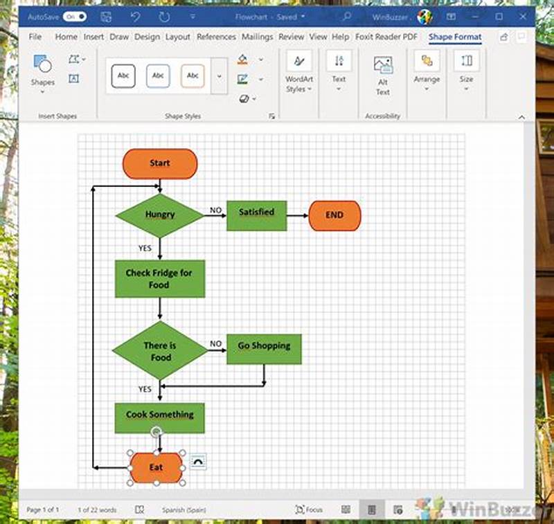 Create A Process Flow Chart In Word