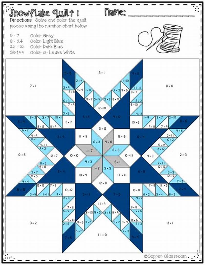 Create A Quilt Pattern Using Transformations Worksheet