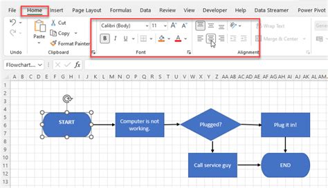Create Flow Chart Excel