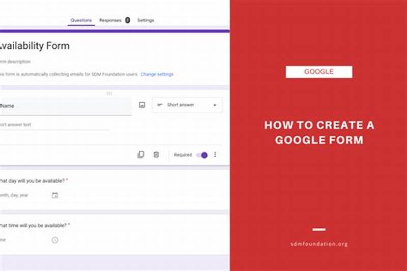 Create Form In Google