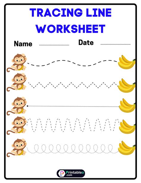 Create Free Printable Tracing Worksheets