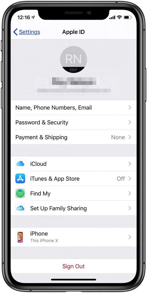 Klik Create New Apple ID di iPhone 7 Plus