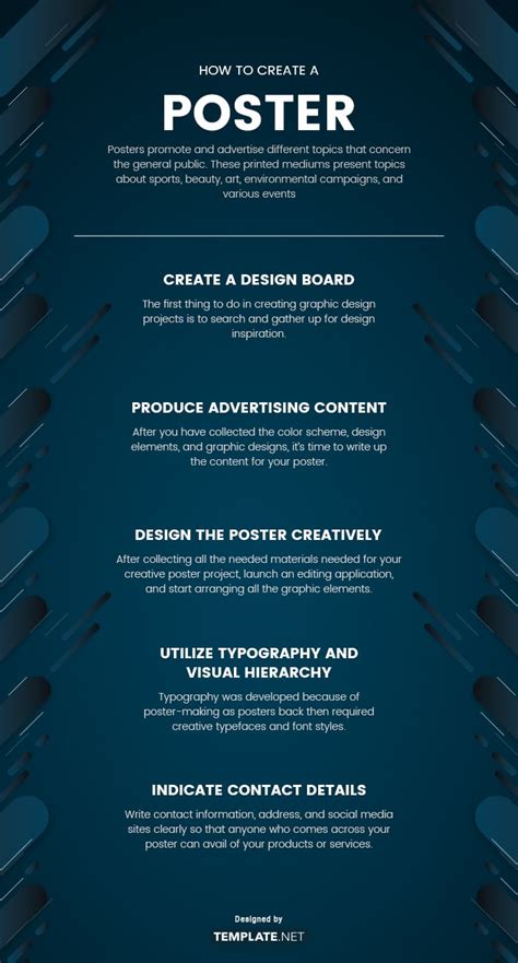 Create Poster Template