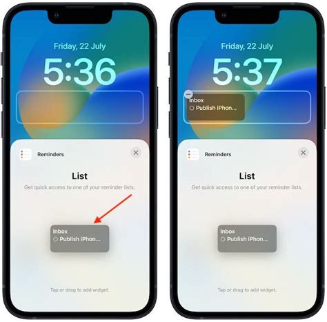 Create Reminders iOS 16