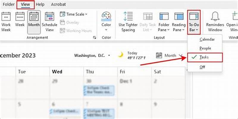 Create Task In Outlook Calendar