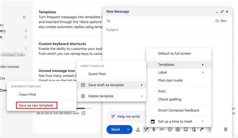 Create Template Emails In Gmail