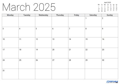 Create Your Own Calendar Printable With Notes