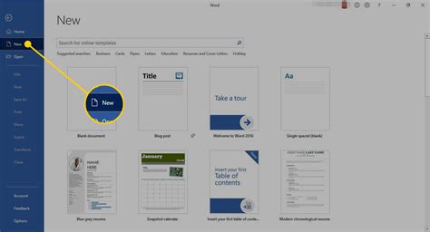 Creating A Word Document Template