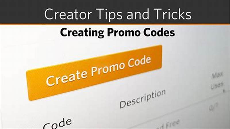 Creating Promo Code On Facebook Catalog