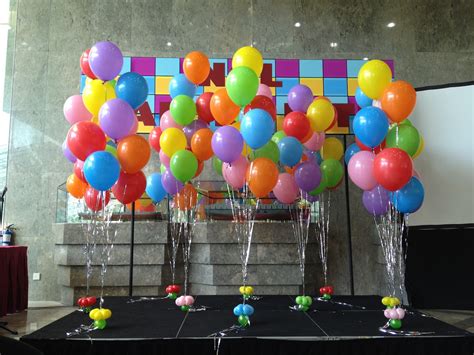 Creative eventss, gas balloons, helium balloons, 1st Birthday decoration, birthday decoration at home