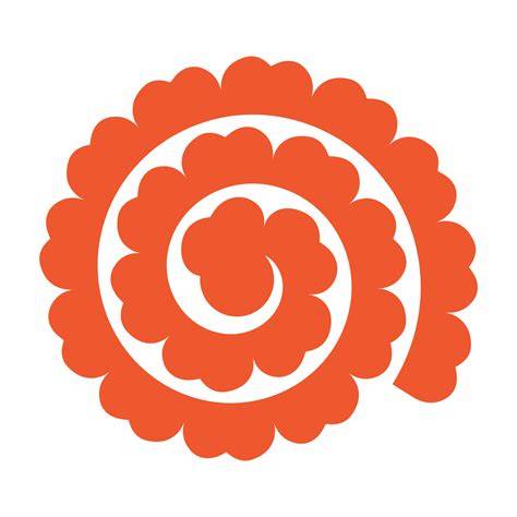 Cricut Flower Template