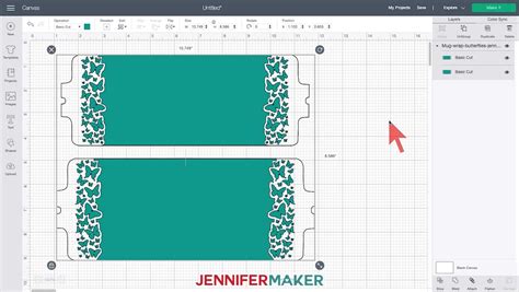 Cricut Mug Template