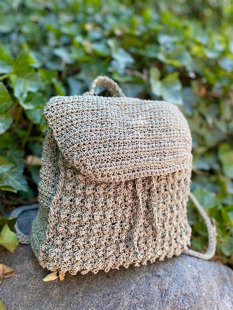 Crochet Backpack Pattern