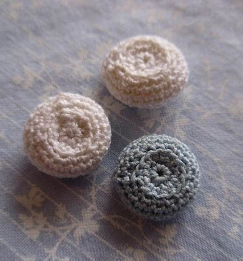 Crochet Button Pattern