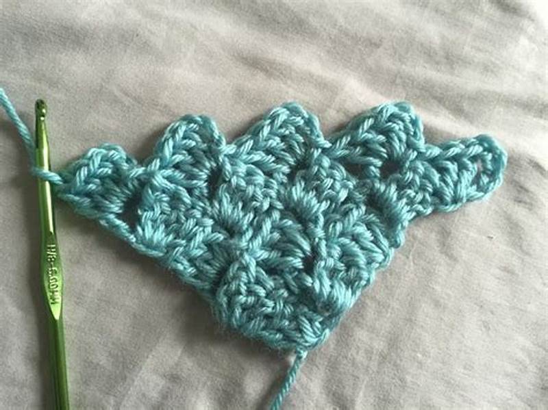 Crochet Diagonal Pattern