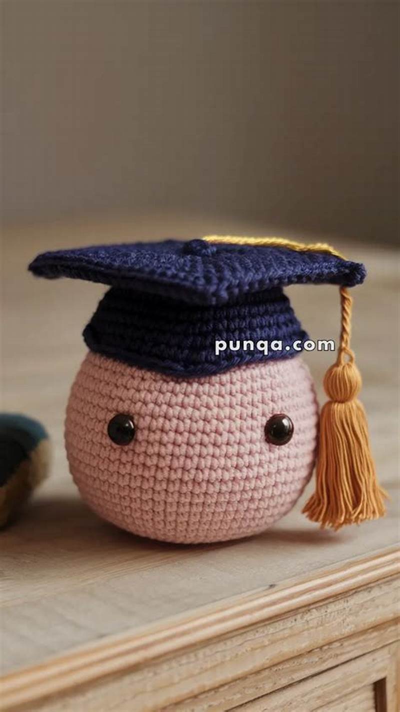 Crochet Graduation Cap Pattern