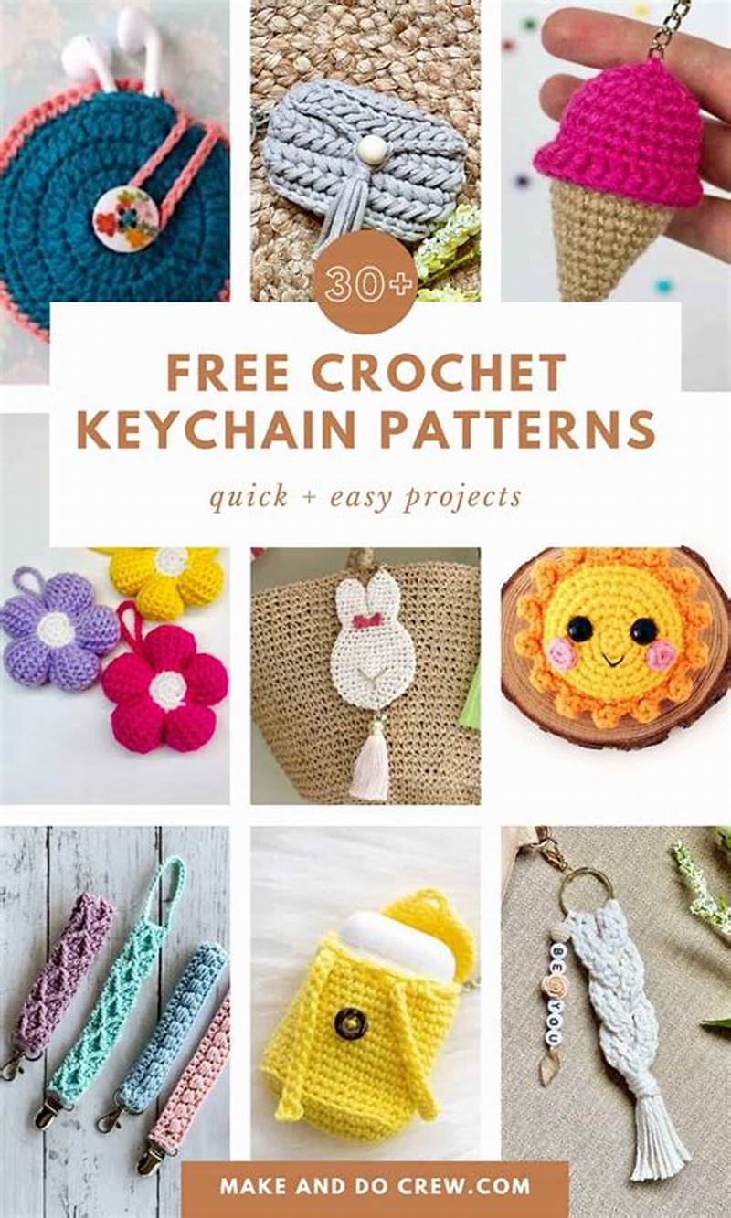 Crochet Keychain Pattern