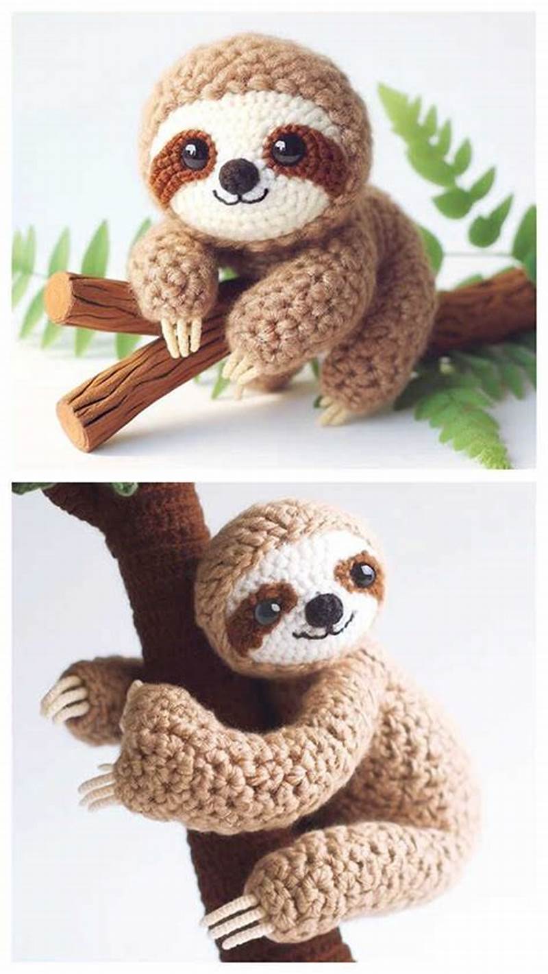 Crochet Pattern For Sloth