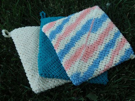 Crochet Pot Holders Free Patterns