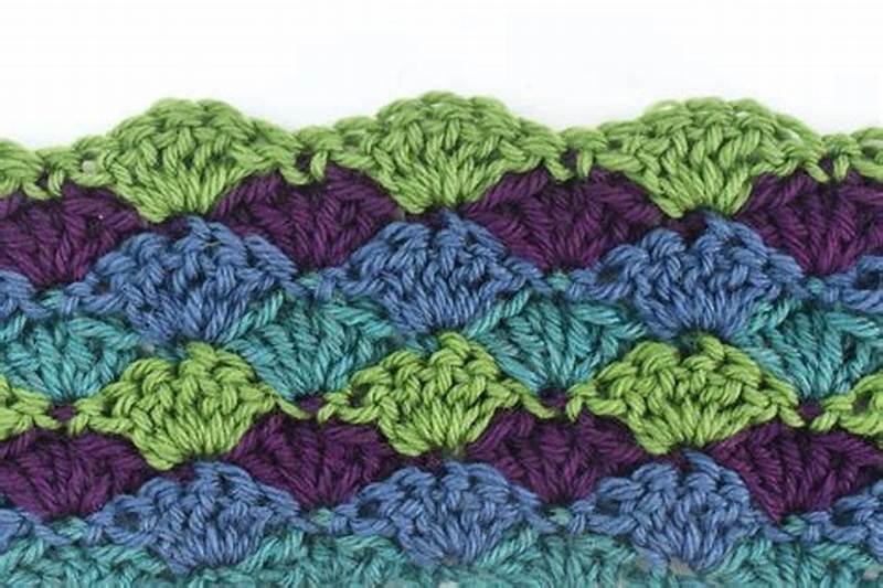Crochet Shell Stitch Pattern Free