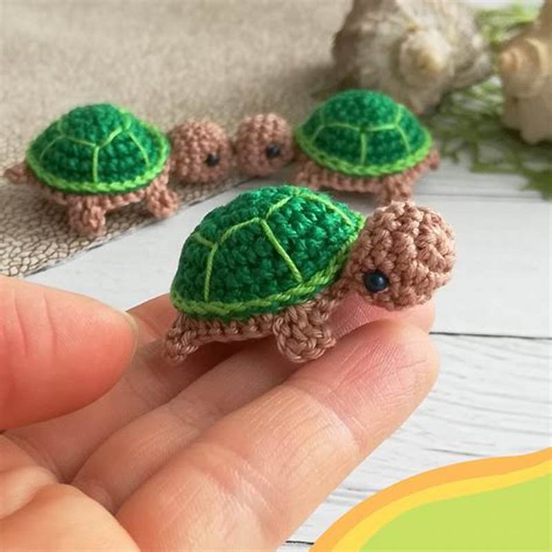 Crochet Small Turtle Pattern