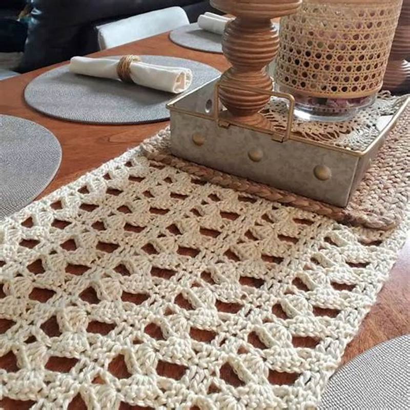 Crochet Table Runner Pattern For Beginners