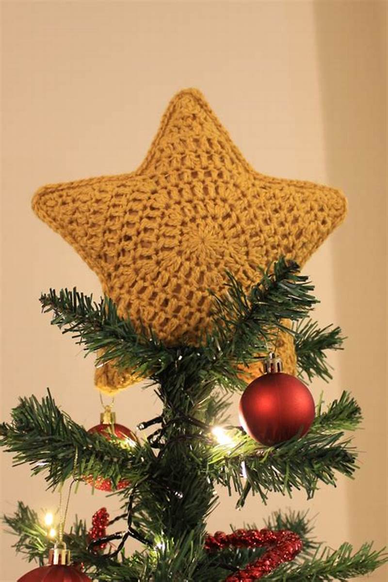 Crochet Tree Topper Pattern Free