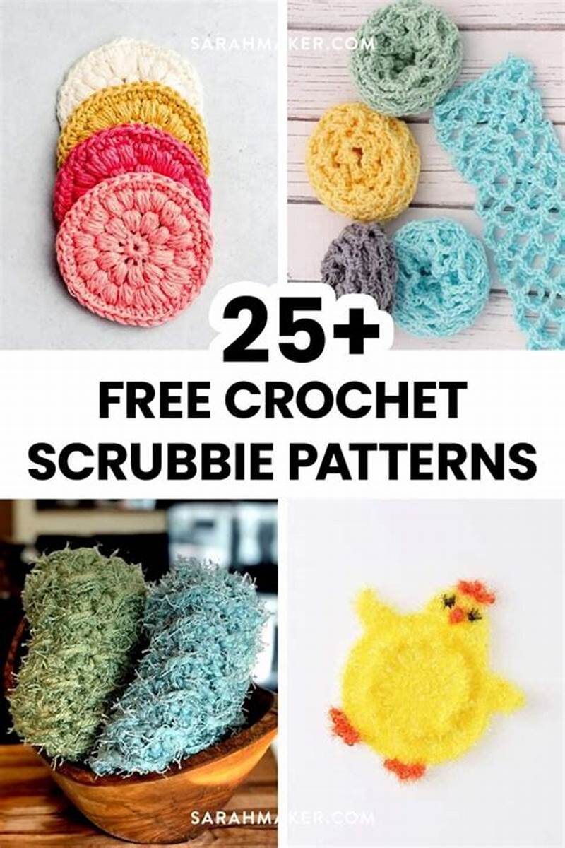 Crocheted Scrubbies Pattern
