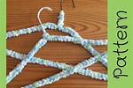 Crocheted Wire Hangers Pattern for Free