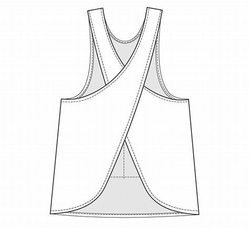 Crossed Back Apron Pattern