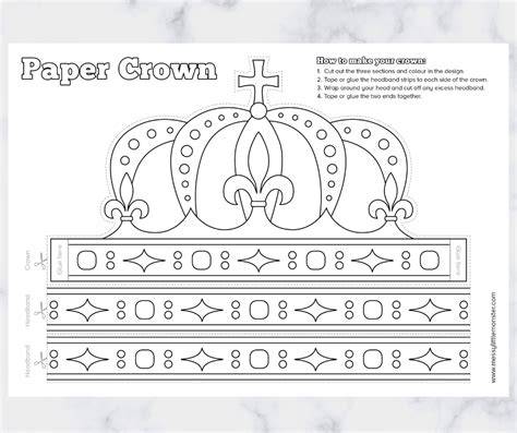 Crown Templates For Kings And Queens