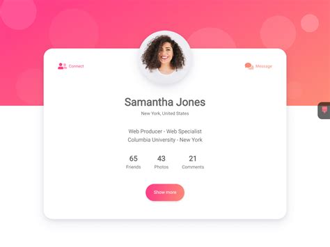 Css Profile Templates