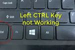 Ctrl Key Broken PC Keyboard