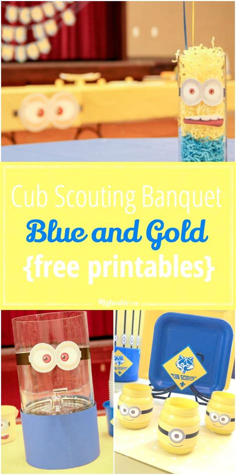 Cub Scout Blue And Gold Printables