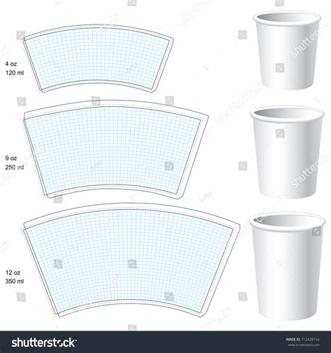 Cup Cut Template