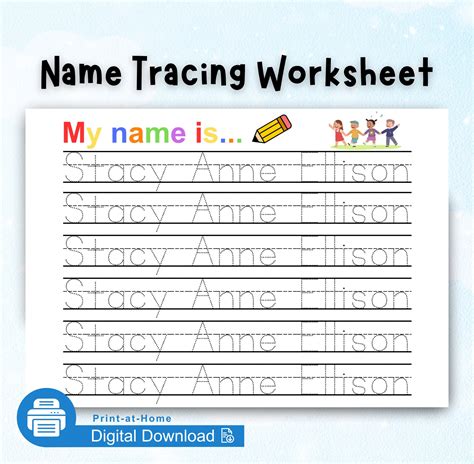 Custom Name Printable
