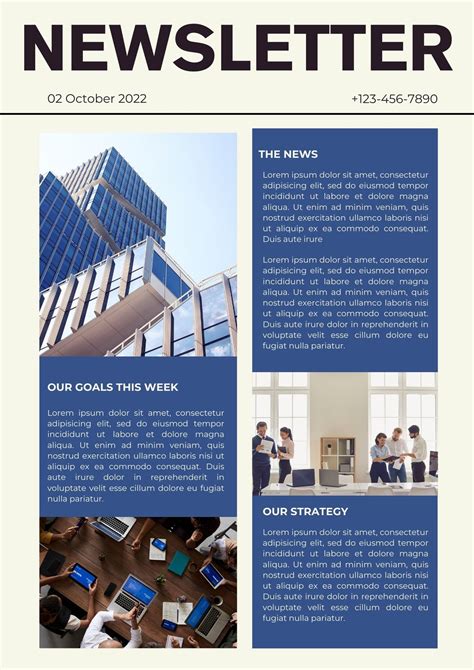 Custom Newsletter Template
