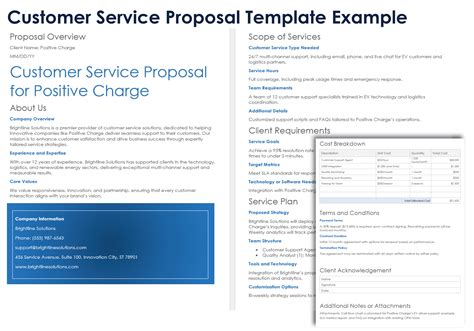 Customer Proposal Template
