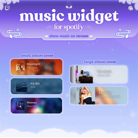Customizing the Music Player Widget