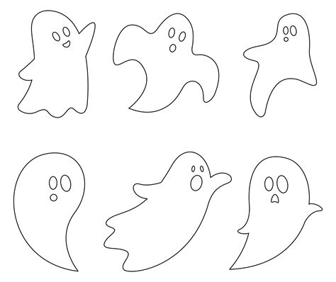 Cut Out Printable Halloween Templates