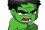 Cute Cartoon Baby Hulk