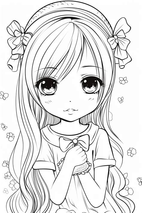 Cute Coloring Pages For Girls Printable