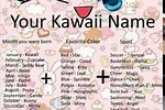 Cute Kawaii Names