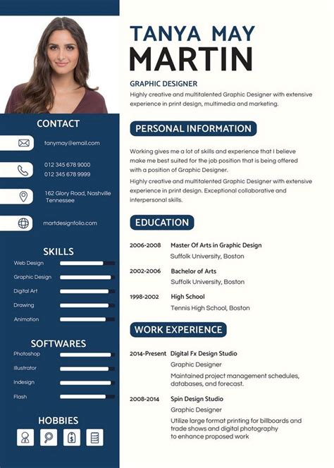 Cv Templates For Pages