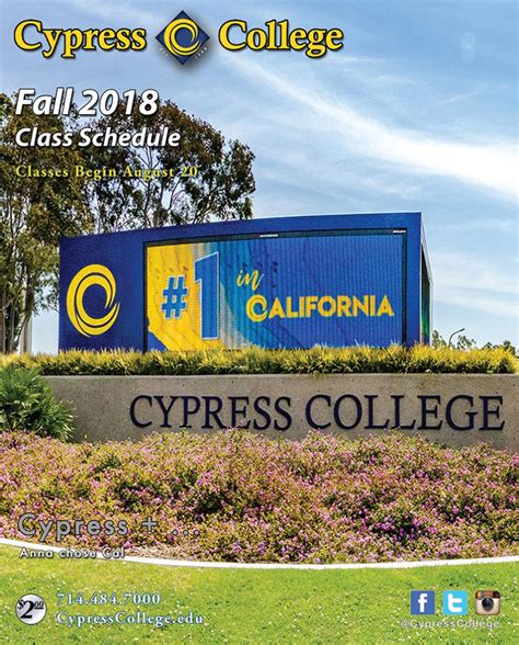 Cypress College Class Catalog Fall 2018