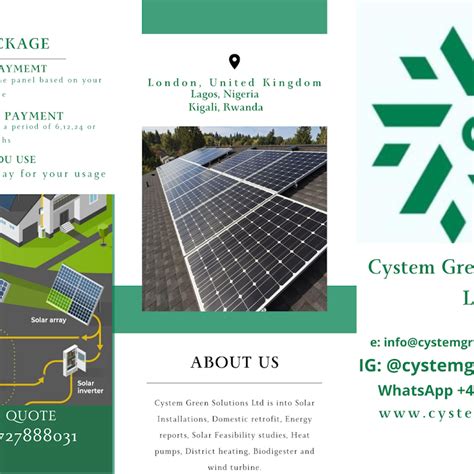 Cystem Green solutions Ltd