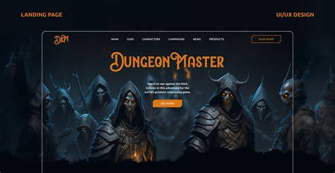 D D Landing Page Template