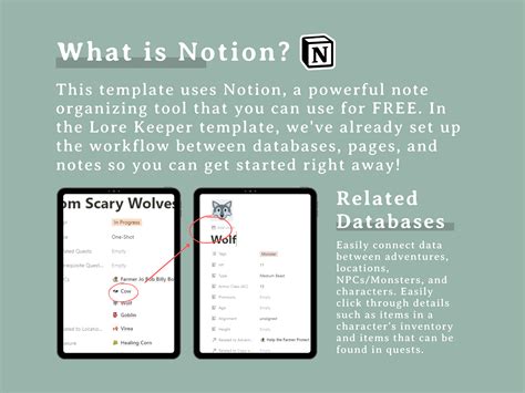 D D Notion Template